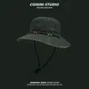 Nuevo Sombrero de Montañismo Personalizado de Doble Cara 2025 para Hombres y Mujeres en Primavera y Verano, Versátil y de Moda, Sombrero de Pescador con Protección Solar