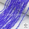 Cuentas de cristal de diamante de color AB plateado de 2 mm, cuentas de punta, joyería para el cabello, material para abalorios DIY, accesorios para zapatos, fabricantes de doble punta, venta al por mayor