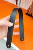 Pequenos eletrodomésticos de couro tira de couro Bluetooth alto-falante Brown litchi padrão óleo borda imitação couro pulseira de mão