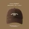 Gorra de Béisbol Versátil de Ala Ancha Estilo Coreano para Mujer en Otoño, Gorra de Copa Suave Cepillada Gruesa de Alta Calidad, Gorra Pequeña Visera que Muestra la Cara para Hombre