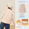 [Antibacteriano] Colete de Fleece para Meninas, Colete Quente de Outono e Inverno para Crianças, Jaqueta para Menininha 2026 Colete de Bebê