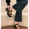 Sandalias Slip-On de Moda Versátiles Nuevas Primavera/Verano 2026 para Mujeres Embarazadas, Sandalias Suaves Antideslizantes para Mujer para Comercio Transfronterizo