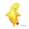 Molde de aluminio especial para globos de frutas y verduras, de tamaño grande, mini y 18 pulgadas, con forma de piña, fresa, sandía, uva y plátano.