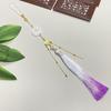 Falda de Solapa con Cara de Caballo Antigua Versátil Traje Han Corona Accesorios Largos de Nube Estilo Chino Joyería Larga para la Cintura de Perlas Artificiales