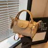 Nuevo Modelo 2024 Bolso Tipo Dumpling de Tela Oxford Multicolor, Bolso de Mano Patchwork de Dragón, Bolso de Hombro y Cruzado Transfronterizo de Nicho