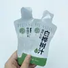 Bolsa de Empaque Líquido Personalizada 100g Bebida de Savia de Abedul Enzima Bolsa de Papel de Aluminio Bolsa de Empaque Compuesto de Pie Venta al por Mayor