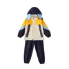 Uniformes de Jardín de Infancia para Estudiantes de Primaria, Uniformes Escolares Desmontables de Otoño e Invierno, Trajes Deportivos de Tres Piezas, Uniformes de Clase para Niños y Niñas
