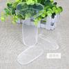 2 Pastas para Talón Gruesas Almohadillas para Talón Plantillas de Gel Autoadhesivas Pasta para Talón de Mujer Tamaño Reducido Anti-desgaste Amortiguadora Pasta en Forma de T