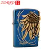 Encendedor de Queroseno Zorro Z9909 Ciudad Santa Armadura del Hogar Moda Transfronteriza de Moda Encendedor para Hombre Venta al por Mayor Dropshipping