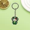Llavero creativo de la serie Hello Kitty de AliExpress. Pequeño regalo. Llavero de coche de moda.