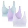 Sujetador Deportivo para Correr para Mujer a Prueba de Impactos Push-Up Espalda Bonita Talla Grande Sujetador Deportivo sin Aros Chaleco Sujetador Deportivo de Yoga
