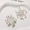 Novos Acessórios para Brincos de Tarraxa, Brincos, Chaveiros, Patches DIY com Flores Íris de Pérola com Bolinhas e Coração