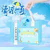 Bolsas de Fieltro al por Mayor, Bolsos de Mano de Estilo Nuevo con Cinta, Bolsos Tote Chapados en Oro, Publicidad Corporativa, Recuerdos para Fiesta de Graduación