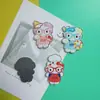 Avental Doce e Fofo Menina Gato Kt Coração Grampo de Cabelo DIY Acessórios de Cabelo em Acrílico Ímã de Geladeira Buraco Acessórios para Sapatos Atacado