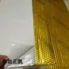 Hoja amortiguadora para tubería de alcantarilla hoja amortiguadora algodón insonorizante para el hogar hoja amortiguadora autoadhesiva insonorización de tuberías de agua hoja amortiguadora dorada