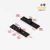 Eje de rotación de eje cielo y tierra bisagra superior e inferior bisagra de puerta invisible posicionamiento eje de puerta conector de eje de 360 grados de acero inoxidable