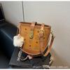 Transfronterizo este año bolso pequeño para mujer primavera y verano combinable 2025 nuevo bolso bandolera de un hombro Mori coreano popular bolso cubo