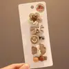 Pinzas para el pelo de bebé que no dañan el pelo, Pinzas para el pelo de bebé para recién nacidos, Accesorios para el pelo para niñas, Pasadores para bebés y niños pequeños, Accesorios para el pelo de niñas pequeñas