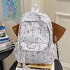 Bolsa Casual de Grande Capacidade para Mulheres 2025 Nova Mochila Fresca Estilo Faculdade Versátil Bolsa Escolar Estudante