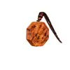 [Madera de Jiao Zao Lei Natural] Colgante de Marca Tabú Cabeza de Tigre Lagerstroemia Chop Lei Usar Collar Colgante de Chismes Congénitos