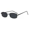 Nuevas Gafas de Sol Metálicas Cuadradas Pequeñas de Conducir para Hombre 2025 Gafas de Sol Europeas y Americanas Transfronterizas de Alta Gama de Moda para Mujer