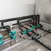 Jardín de Logística Vida Sistema de Agua Caliente Tejado Instalación Centralizada Bomba de Calor de Energía Aérea Sistema Solar de Agua Caliente Fabricante