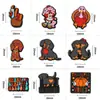 Productos de Halloween Más Vendidos Transfronterizos Accesorios de Goma Estéreo Decoración con Cuentas de Patrón Clásico Accesorios para Collares Manualidades DIY