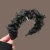 Diadema Negra Antideslizante con Dientes para Mujer, Pasador Especial para Lavarse la Cara, Nuevo Estilo 2026, Diadema para Lavar y Recoger el Cabello, Cinta para la Cabeza