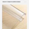 Orop nuevo mantel de PVC esmerilado cristalino para mesa de comedor pvc a prueba de aceite mantel no lavable tablero de cristal esmerilado engrosado