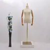 Maniquí de Tienda de Ropa Exhibición de Ventana Maniquí Femenino de Medio Cuerpo Accesorios Maniquí de Enseñanza Modelo de Exhibición para Ropa Femenina Busto Pequeño