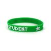 Pulseira de pulso ESTUDANTE ESTRELA recompensa excelente festa temática ESTUDANTE ESTRELA pulseira de silicone ESTUDANTE ESTRELA
