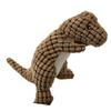 Amazon Explosions Brinquedo de Pelúcia para Pet Dinossauro Resistente a Mordidas Molar Que Faz Som Cachorro Pelo Dourado Boneca de Pet Transfronteiriça
