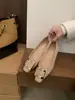 Tacones de Cuña Cuadrados Estilo Coreano, Zapatos de Boca Baja para Mujer, Zapatos sin Cordones para Otoño e Invierno, Zapatos Elegantes para el Trabajo, Zapatos de Tacón Bajo, Zapatos para Mujer Estilo Francés