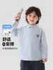 Camisa de Manga Larga de Algodón Puro para Niño Estilo Europeo Otoño 2026 Ropa Nueva para Niños Estilo Primavera/Otoño Top Trendy para Bebé Niño