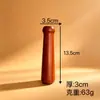 Martillo de ajo de sándalo púrpura herramienta de madera antigua para moler ajo suministro directo de fábrica para moler ajo manual