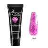 Gel para Extensión de Uñas Transfronterizo, Arte de Uñas Sin Forma de Papel, Extensión Rápida, Gel de Cristal Indoloro 30ml Mayoreo