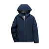 Chaqueta informal de otoño para hombre y mujer, con logotipo para actividades al aire libre y montañismo, con estampado de color liso y bordado
