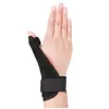 Muñequera con soporte de resorte de aluminio para el pulgar, muñequera anti-esguince para tenis y bádminton, soporte de muñeca ajustable y presurizado