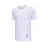 Camiseta esportiva de secagem rápida para atividades ao ar livre, gola redonda, manga curta, corrida, lazer, fitness, verão, fina, absorvente de umidade