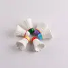 Cogumelo Pena de Repolho Resina Acrílico 3D DIY Colar Pulseira Pingente Pequeno Acessórios de Joia Feitos à Mão