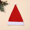 Gorro de Navidad, gorro de Santa, regalo de Navidad azul, regalo de Navidad para adultos y niños, gorro azul de tela no tejida