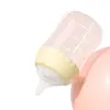 Set de biberones de boca ancha para mascotas para gatitos, cachorros y perros, biberón con múltiples tetinas, boquilla suave, silicona y cepillo para biberones