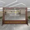 Nuevo Espejo Militar de Madera Maciza Estilo Chino, Espejo de Disciplina Militar, Espejo de Policía, Espejo para Vestíbulo de Unidad/Escuela/Oficina, Espejo de Cuerpo Entero