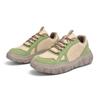 2025 primavera sapatos femininos novos Joker tênis casual aumentou pequenos sapatos brancos fundo grosso sapatos pai tendência atacado