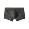 Roupa Íntima Masculina de Algodão, Cueca Boxer Antibacteriana, Fina para o Verão, Respirável e Confortável, Boxer Juvenil Esportivo