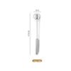Batedor de ovos tipo push-type aço inoxidável semiautomático batedor de ovos doméstico portátil giratório utensílios de cozimento