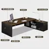 Escritorio de Oficina, Escritorio Moderno Simple para Gerente, Muebles de Oficina, Escritorio Ejecutivo, Escritorio del Presidente, Combinación de Escritorio y Silla para Supervisor, Escritorio del Jefe