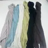 Nova Camiseta Básica de Lã Tencel para Primavera e Outono, Camiseta Redonda Macia e Confortável para Mulheres, Top Solto e Versátil