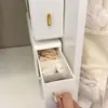 Caja de Almacenamiento para Calcetines Montada en la Pared Organizador de Armario para el Hogar Divisor Tipo Cajón Caja Organizadora de Ropa Interior Ahorro de Espacio