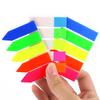 Atacado do Fabricante Adesivo de Índice Colorido Grande Removível Cartão Pequeno Nota Adesiva Transparente Papel de Nota Seta Bopp Sistema D